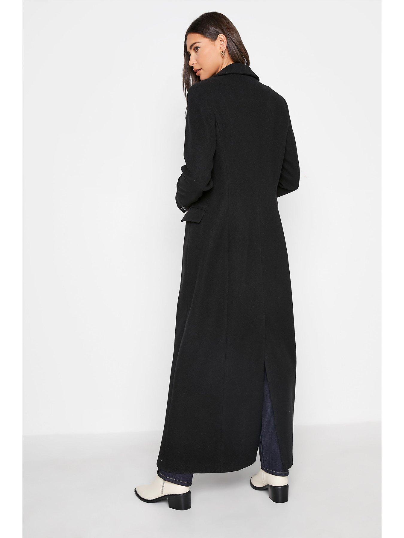 Long black 2024 maxi coat