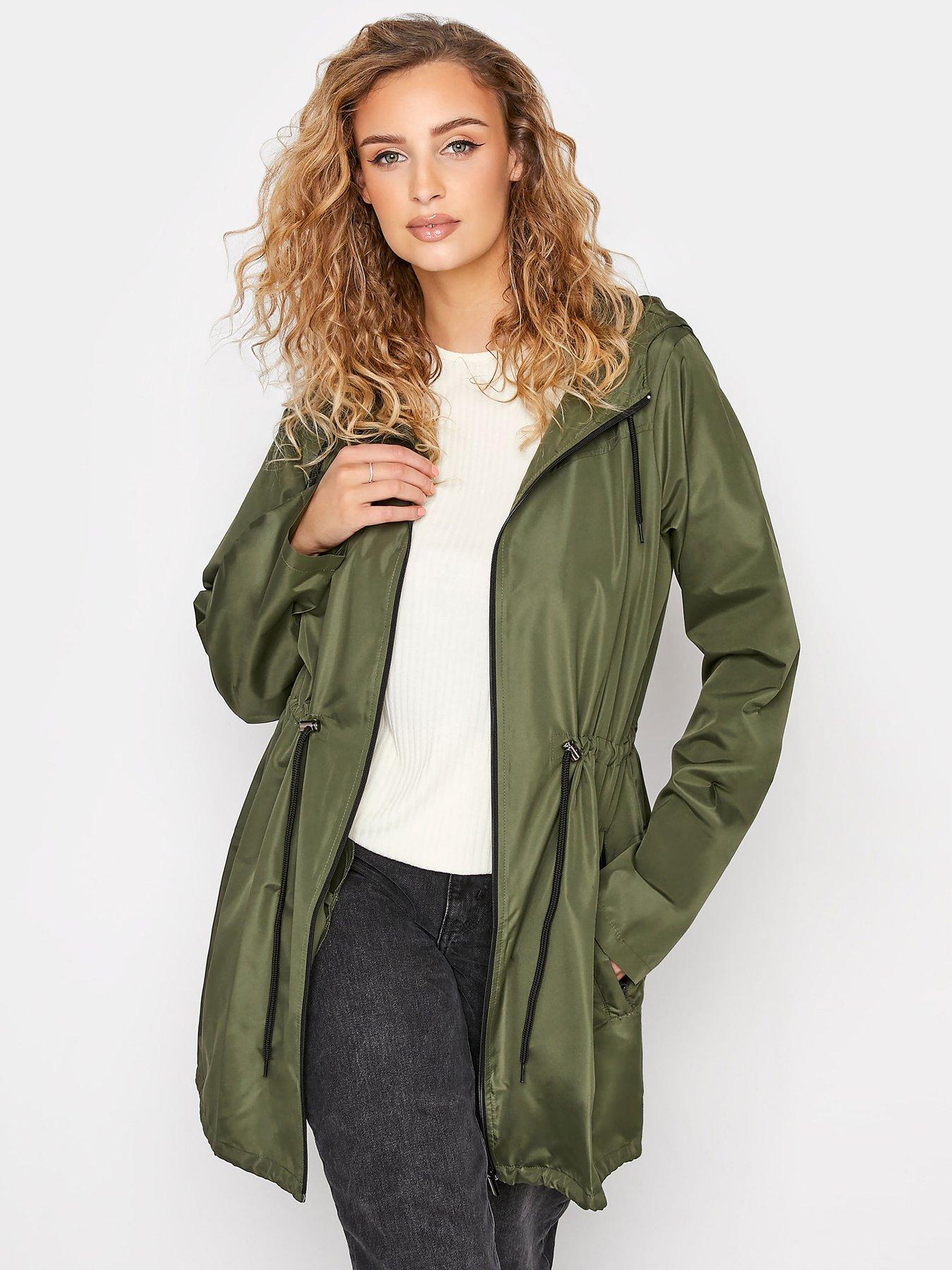Long Tall Sally Pocket Parka - Khaki