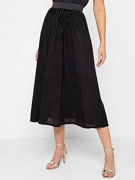 long-tall-sally-long-tall-sally-black-velvet-pleat-midi-skirt