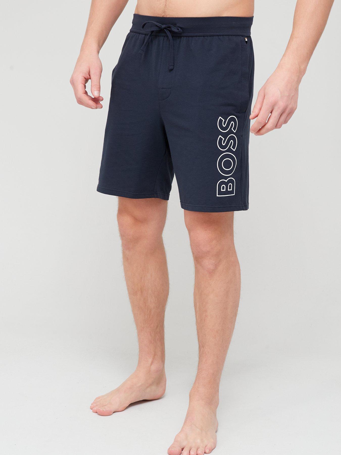 Men Bodywear Identity Lounge Shorts - Navy