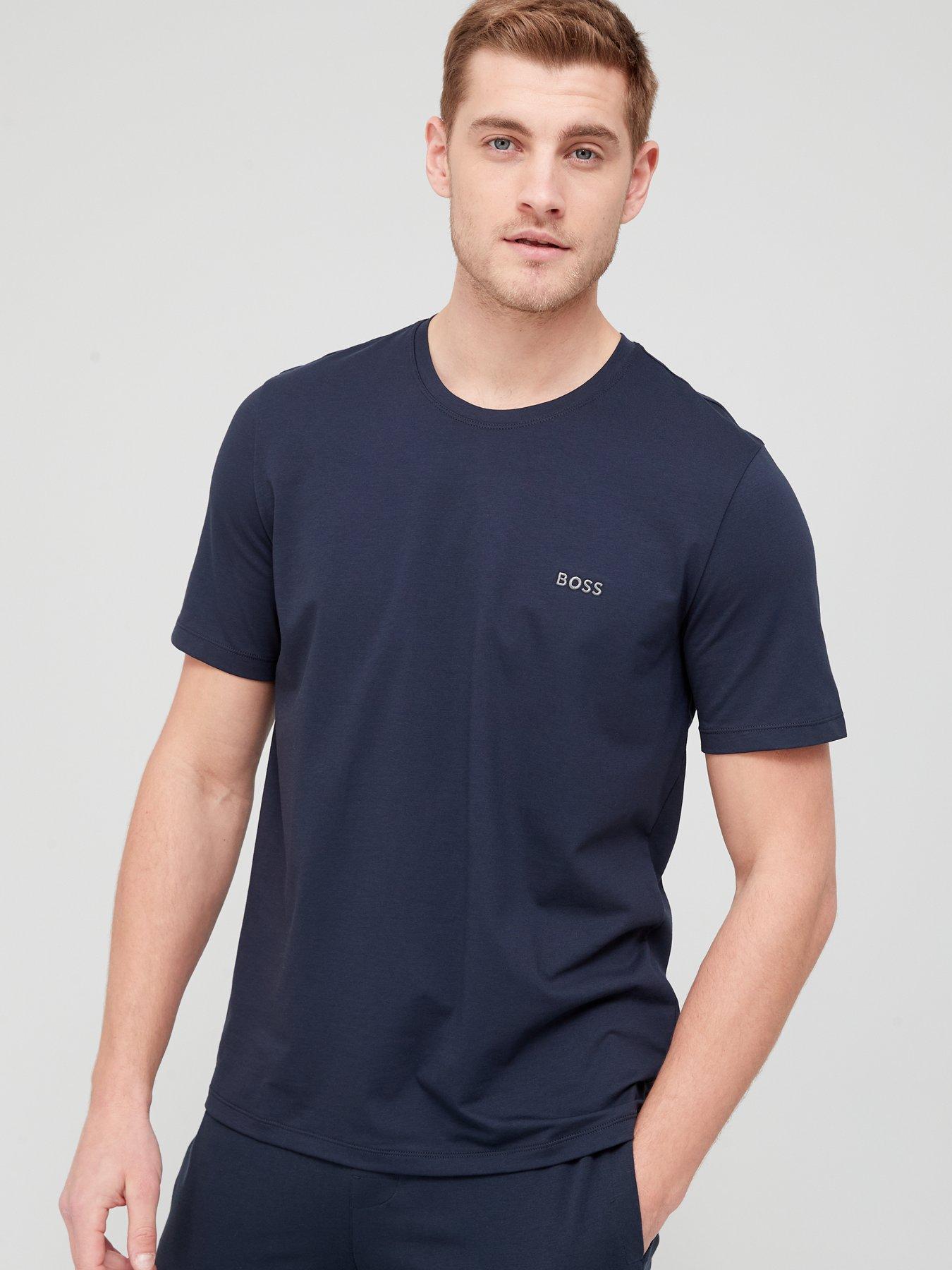 BOSS Bodywear Mix Match Lounge T Shirt Navy