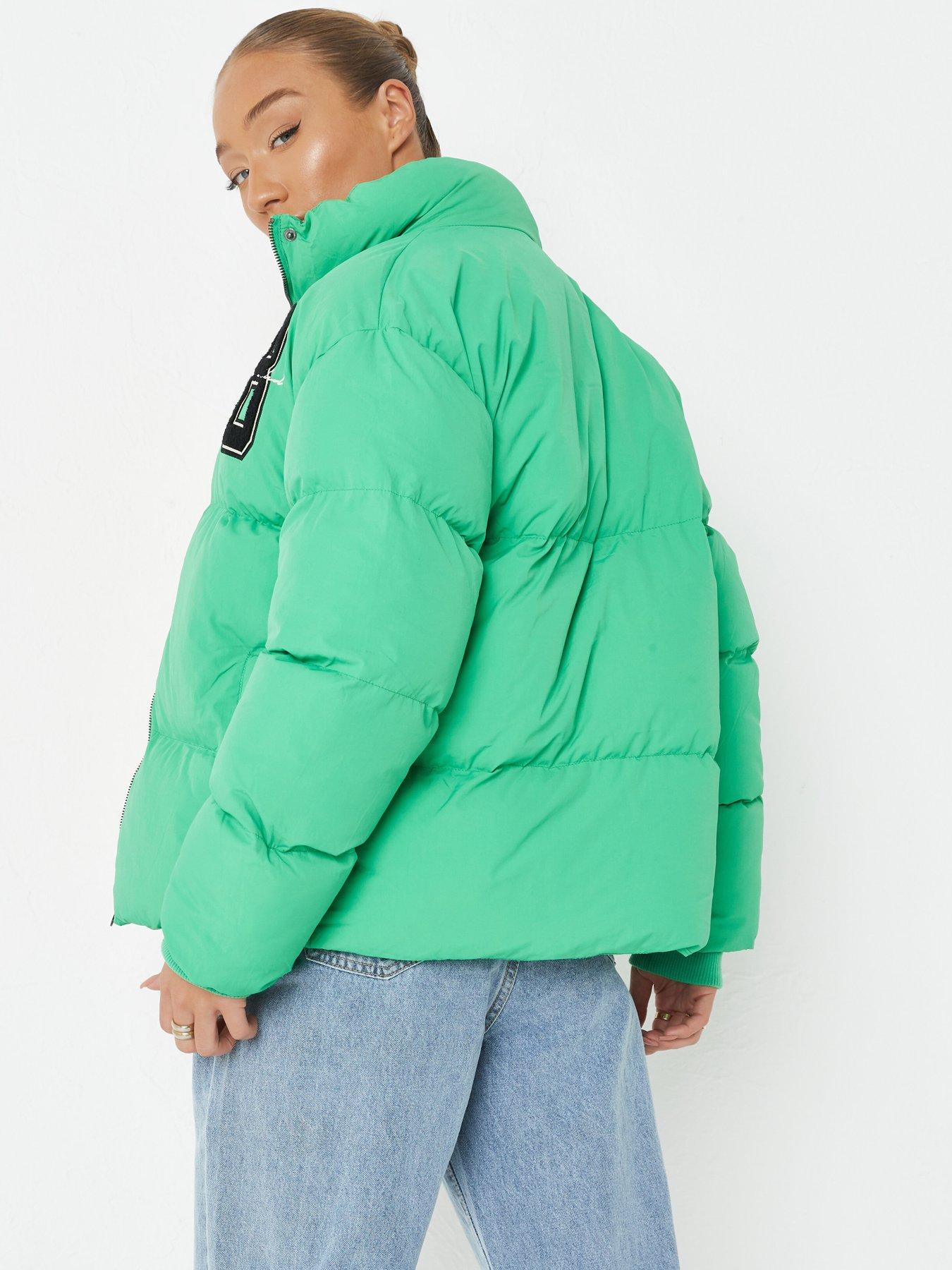 Coats & Jackets Varsity Padded Jacket - Green