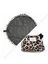 Image thumbnail 1 of 5 of The Flat Lay Co. Leopard Print Open Flat Makeup Bag