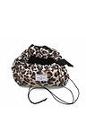 Image thumbnail 2 of 5 of The Flat Lay Co. Leopard Print Open Flat Makeup Bag