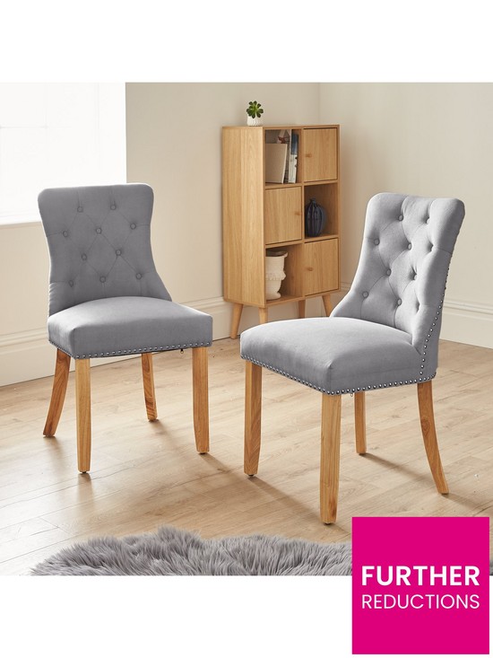stillFront image of warwick-chenille-pair-of-standard-dining-chairs-greyoak-effect