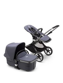 Bugaboo Fox 3 Complete Pushchair - Graphite/Stormy Blue
