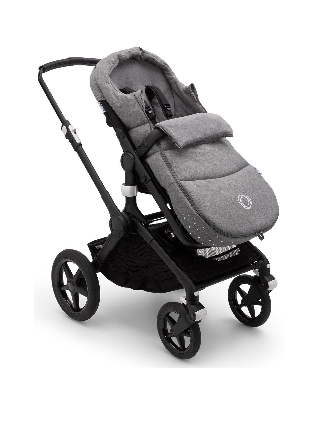 Bugaboo Footmuff Grey Melange Very