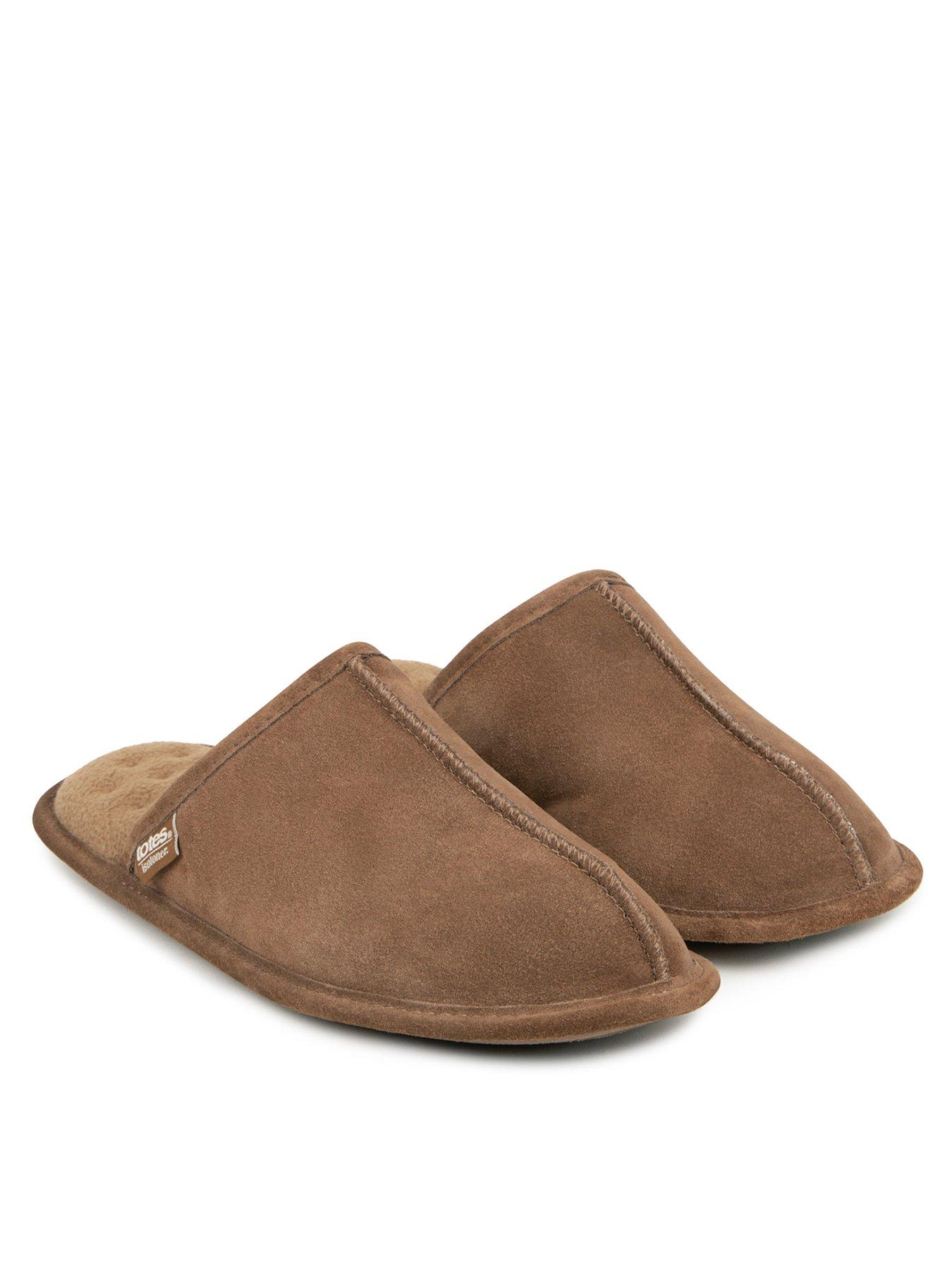 Mens isotoner slippers sales uk