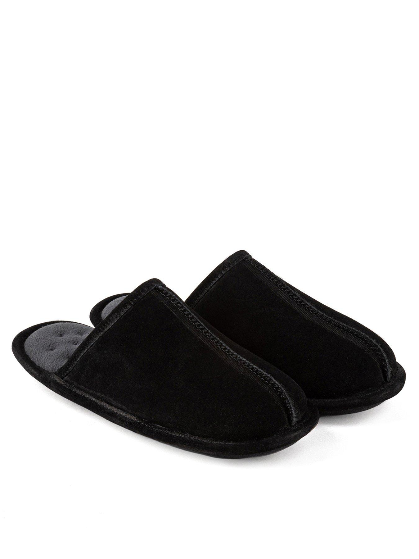 undefined Isotoner Suede Mule - Black