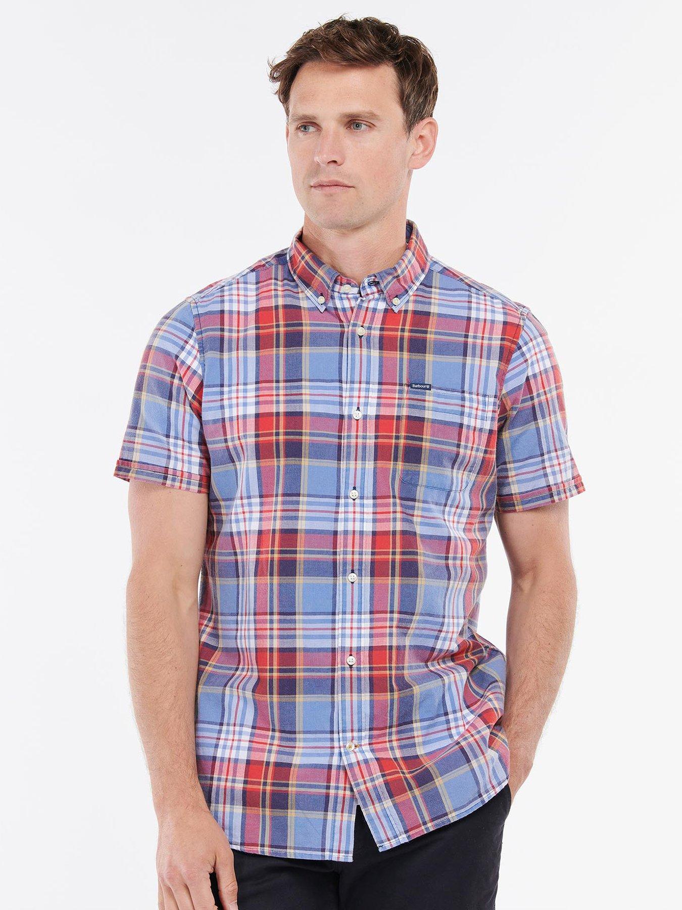  Barbour Tailered Checked Short Sleeve Shirt
