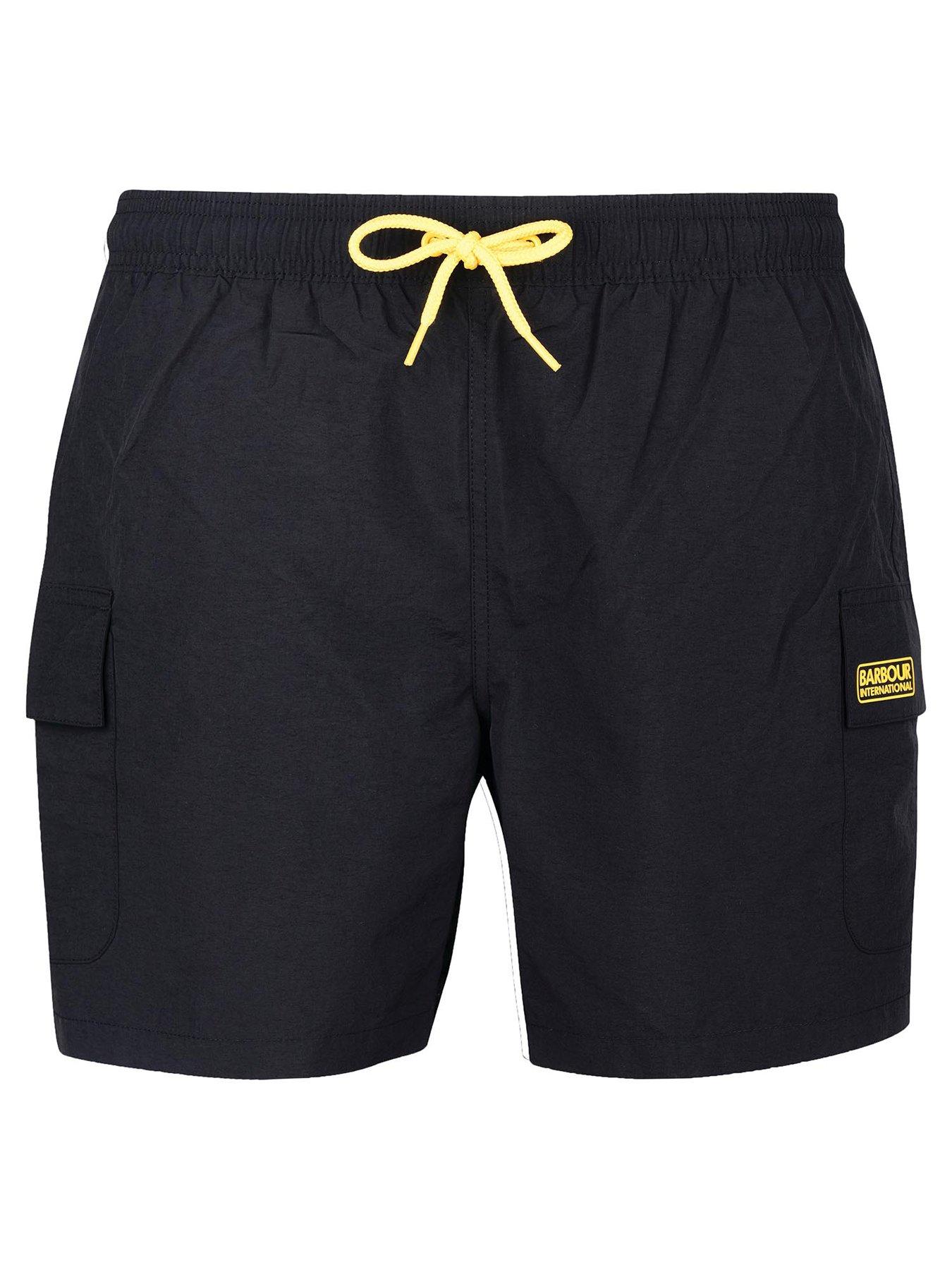 Men Cargo Swim Shorts