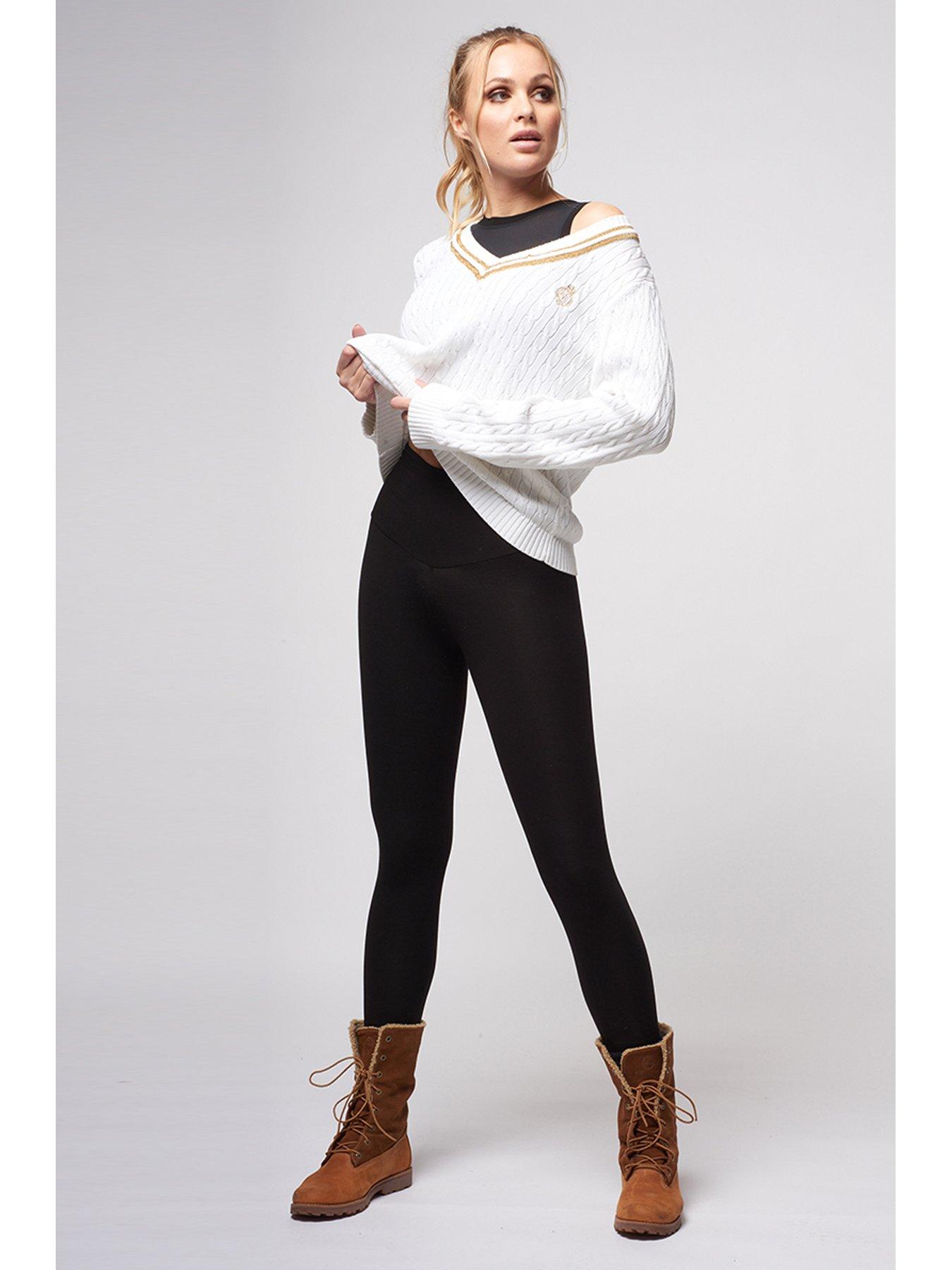 Image 3 of 4 of TLC Sport Performance Extra Strong Compression Figure Firming Legging - Black
