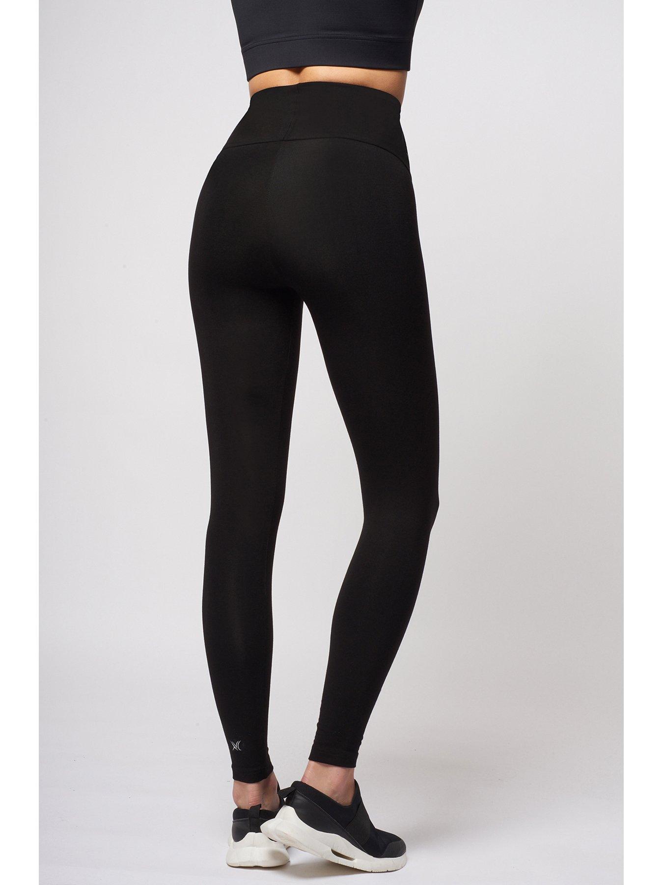 Image 2 of 4 of TLC Sport Performance Tummy Control Extra Strong Compression Full Length Legging - Black