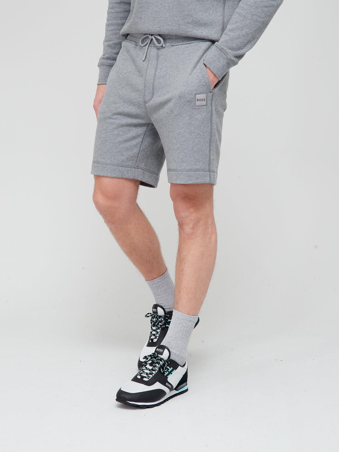 BOSS Sewalk Sweat Shorts Grey