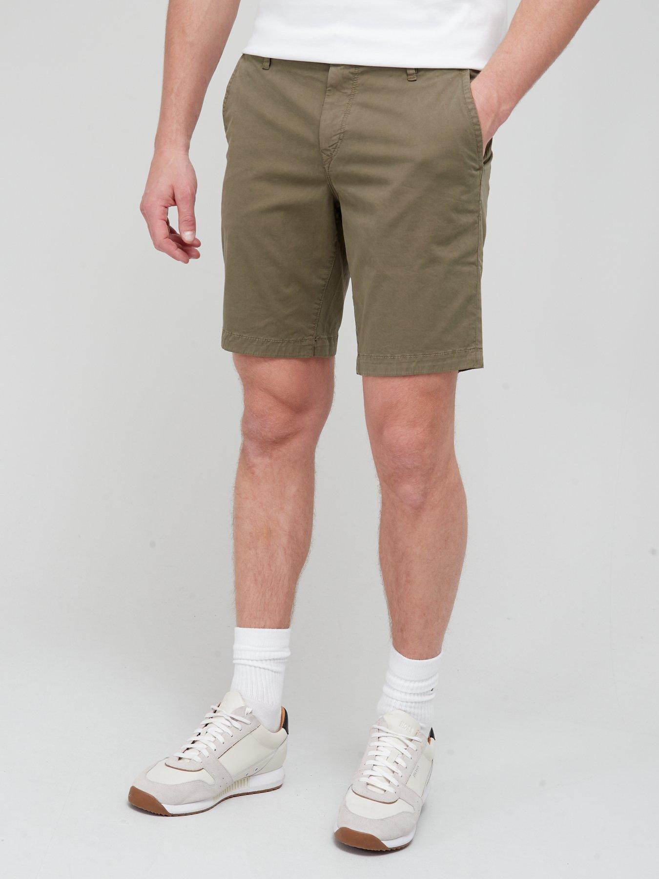  Schino Slim Chino Shorts - Open Green