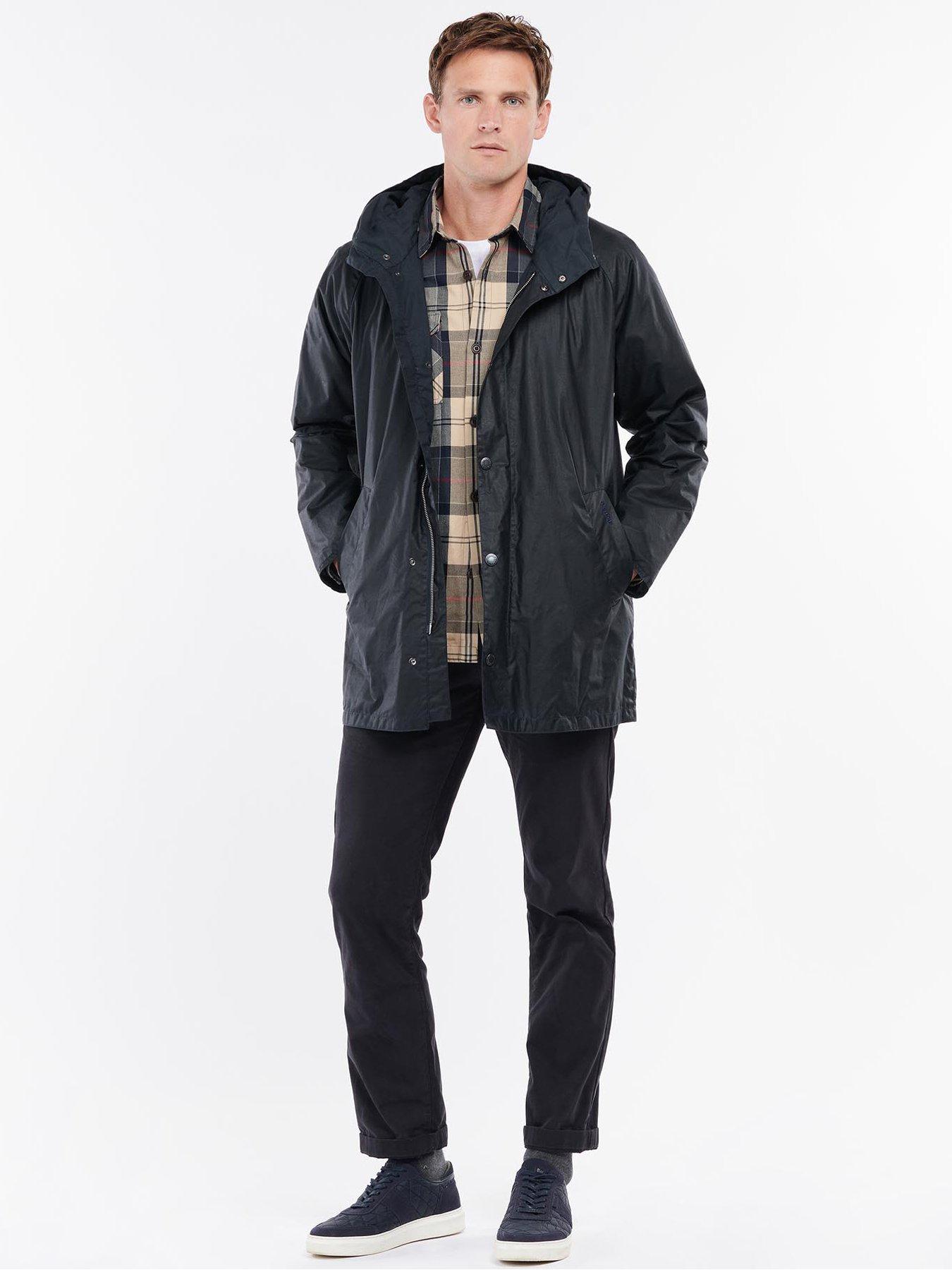 barbour breswell men's wax jacket