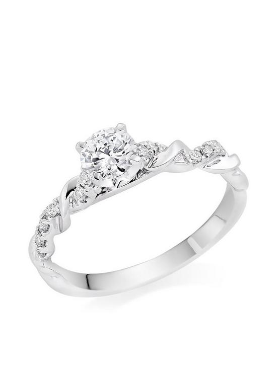 front image of beaverbrooks-entwine-platinum-diamond-solitaire-ring