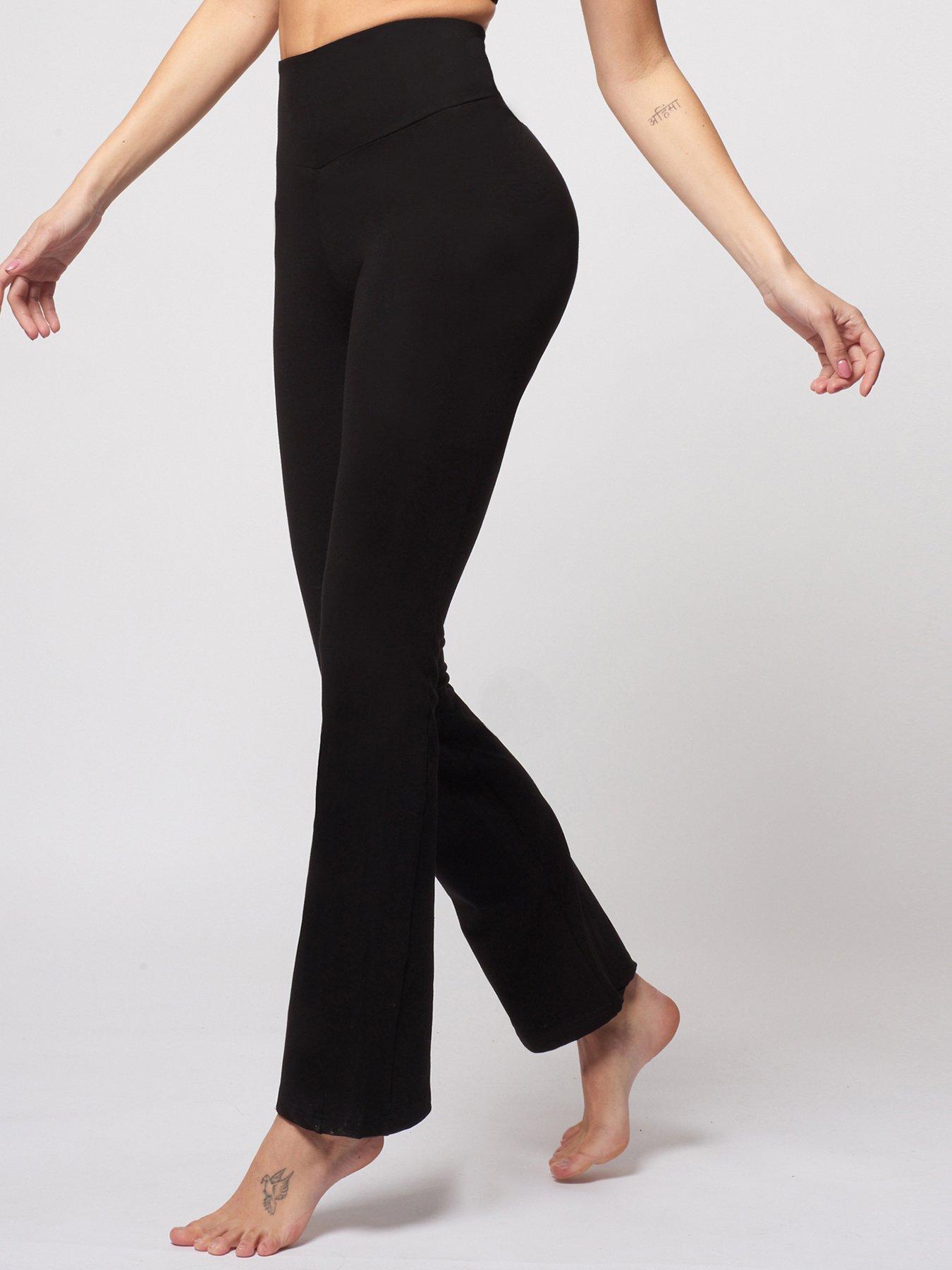 undefined Medium Compression Bootleg Legging - Black