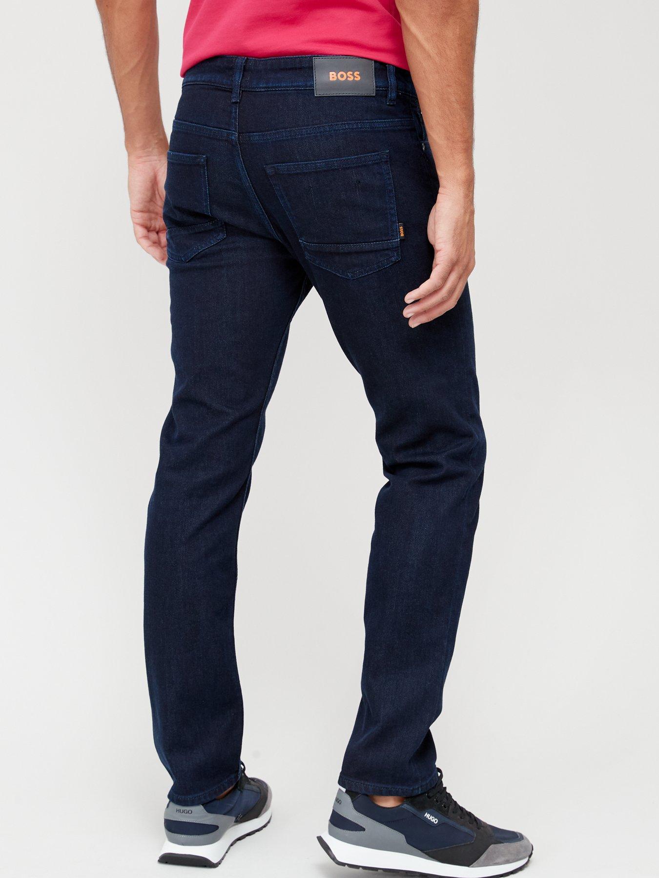 Boss delaware slim fit jeans outlet black