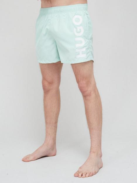hugo-abas-logo-swim-shorts-mint