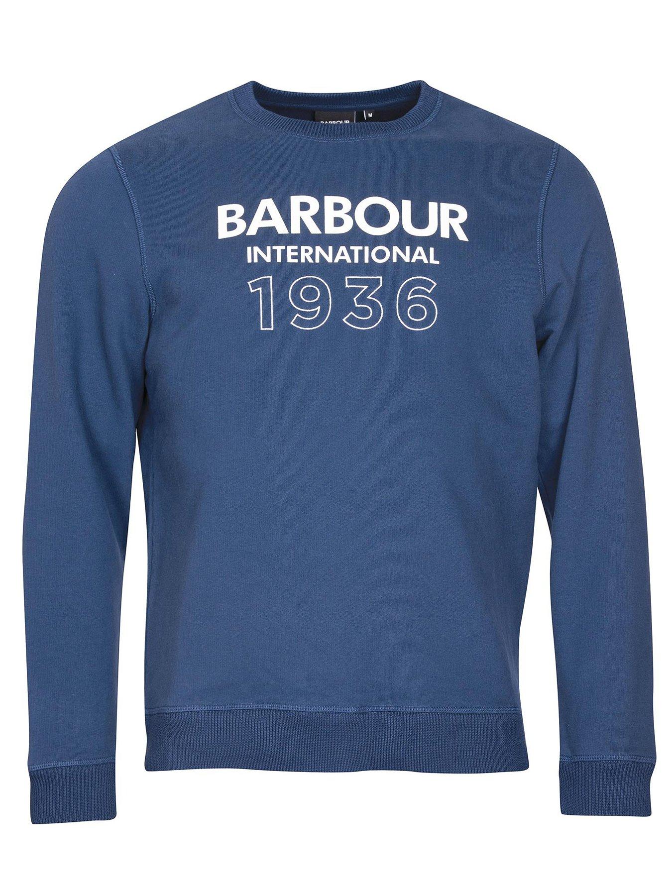  Barbour International Charge Chest Logo Sweat