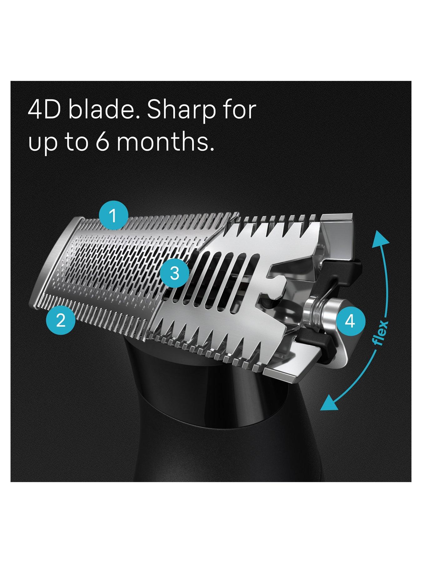 Image 5 of 8 of Braun Series X, Beard Trimmer &amp; Body Shaver For Face &amp; Body Hair, XT5100
