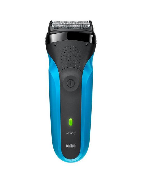 front image of braun-series-3-310-electric-shaver-wet-amp-dry-razor