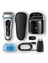  image of braun-series-8-8390cc-next-generation-electric-shaver-cleanampcharge-station-fabric-case