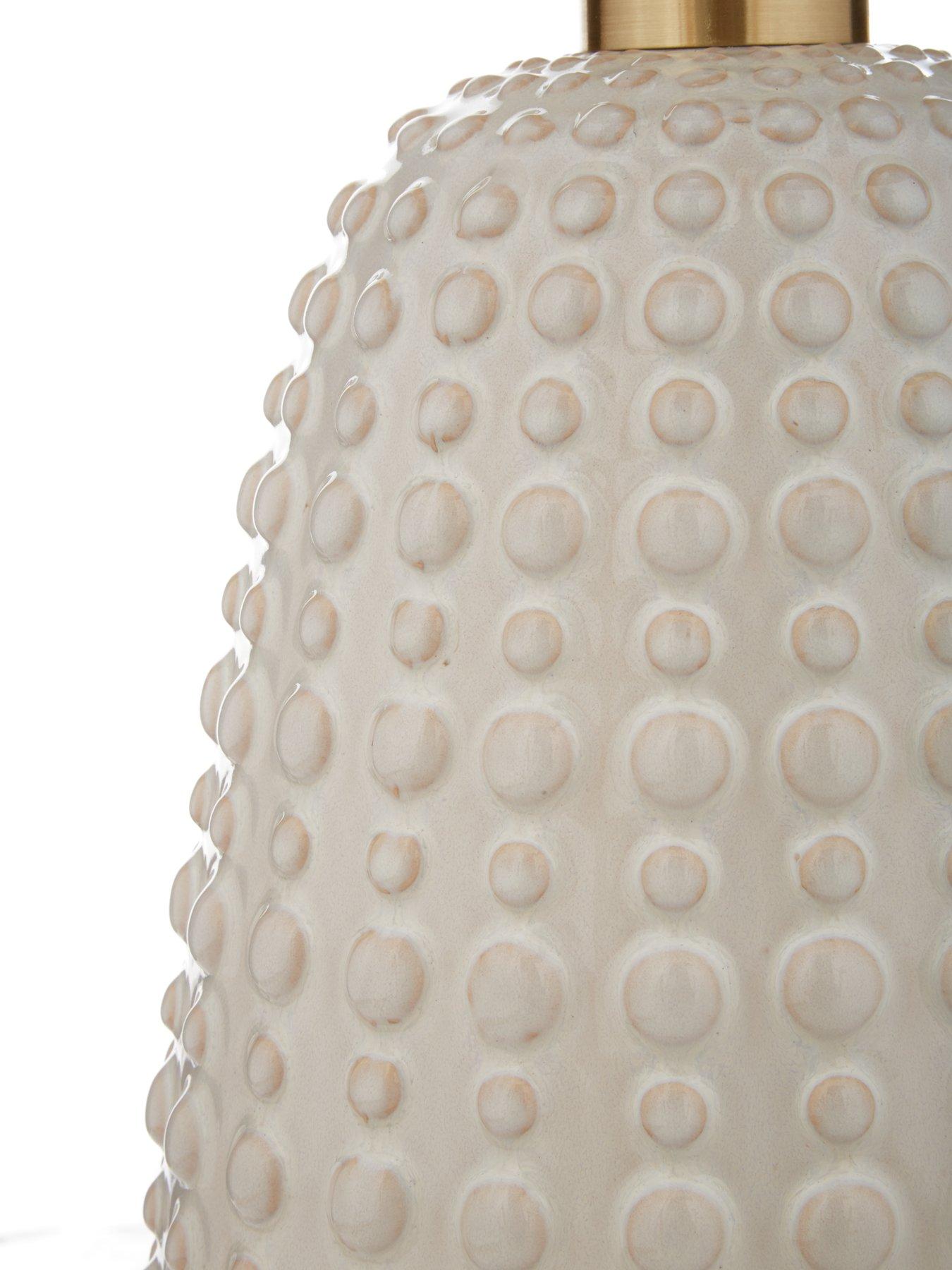 Image 5 of 5 of Very Home Casa Dot Textured Floor Lamp