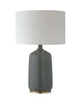 Product photograph of Glam Masion Blue Reactive Table Lamp from very.co.uk