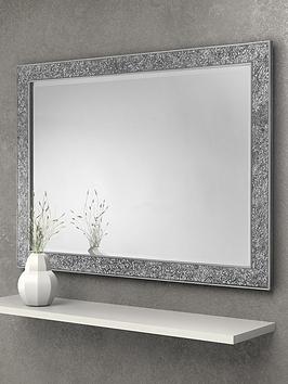 Product photograph of Julian Bowen Staccato Fragment Wall Mirror from very.co.uk