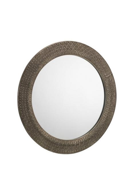 julian-bowen-cadence-large-round-pewter-wall-mirror
