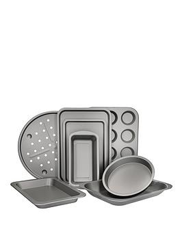 Product photograph of Kitchencraft 8-piece Roasting And Baking Set from very.co.uk