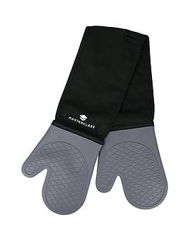 Product photograph of Masterclass Seamless Silicone Double Oven Glove from very.co.uk
