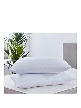 Product photograph of Martex Microfresh Seersucker Pillow Pair - White from very.co.uk