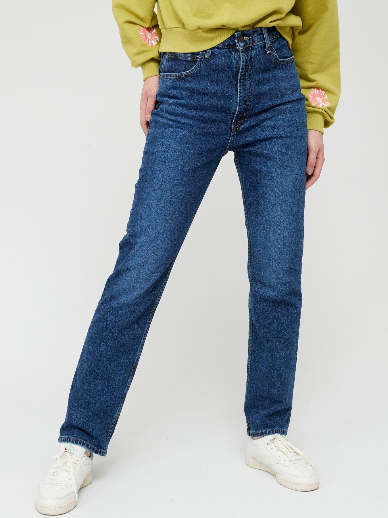 Levi's 501® Crop - Orinda Troy Horse - Blue