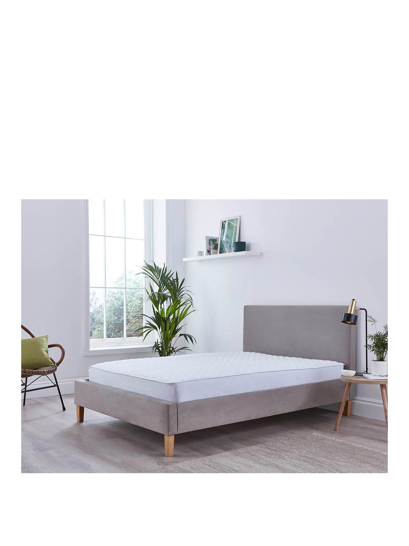 Product photograph of Martex Cotton Microfresh Quilted Mattress Protector from very.co.uk