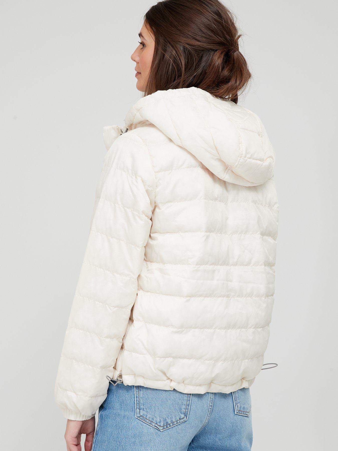  Edie Packable Padded Jacket - Off White