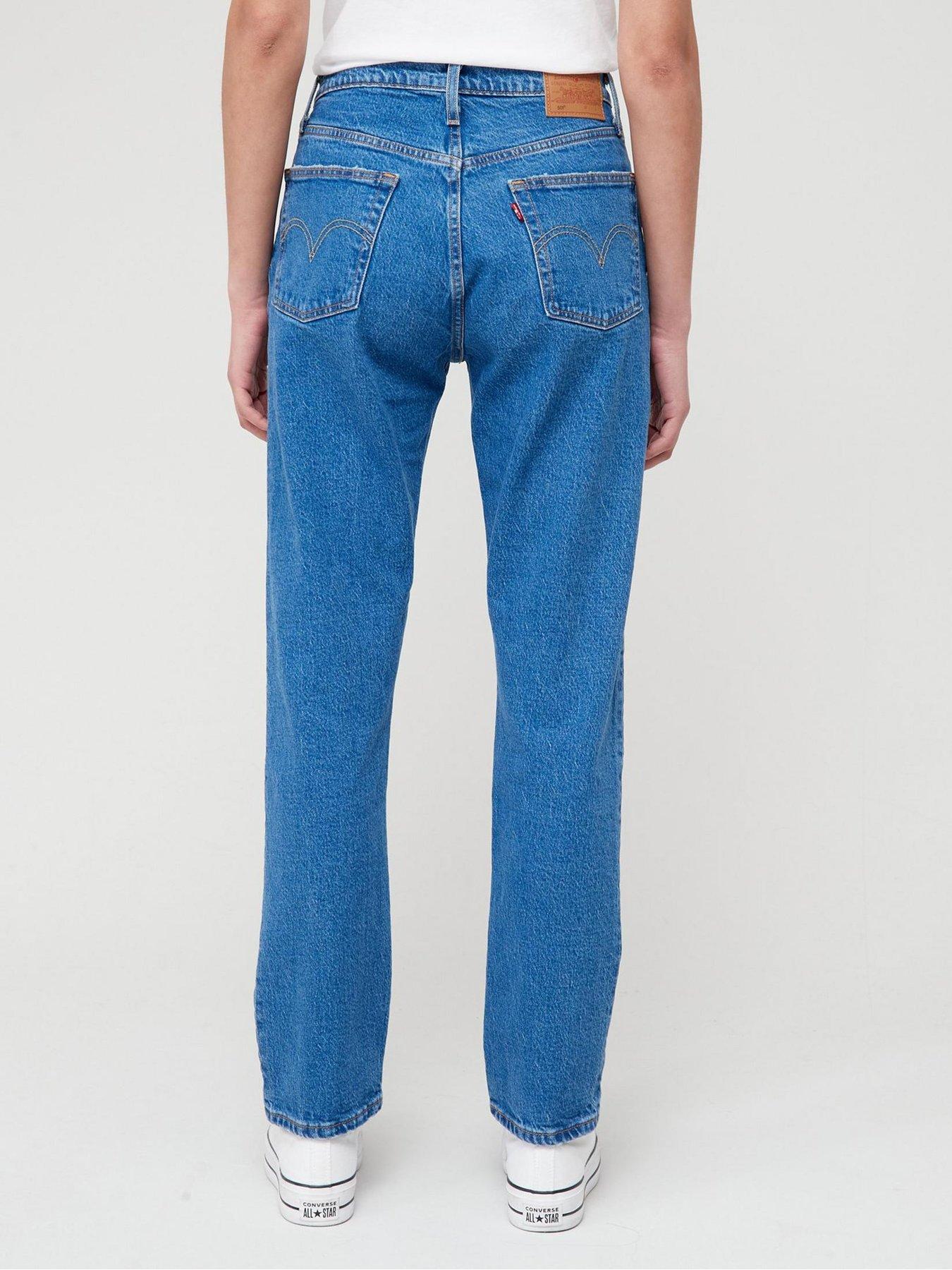 Levi's 501® Crop Straight Leg Jean - Jazz Pop