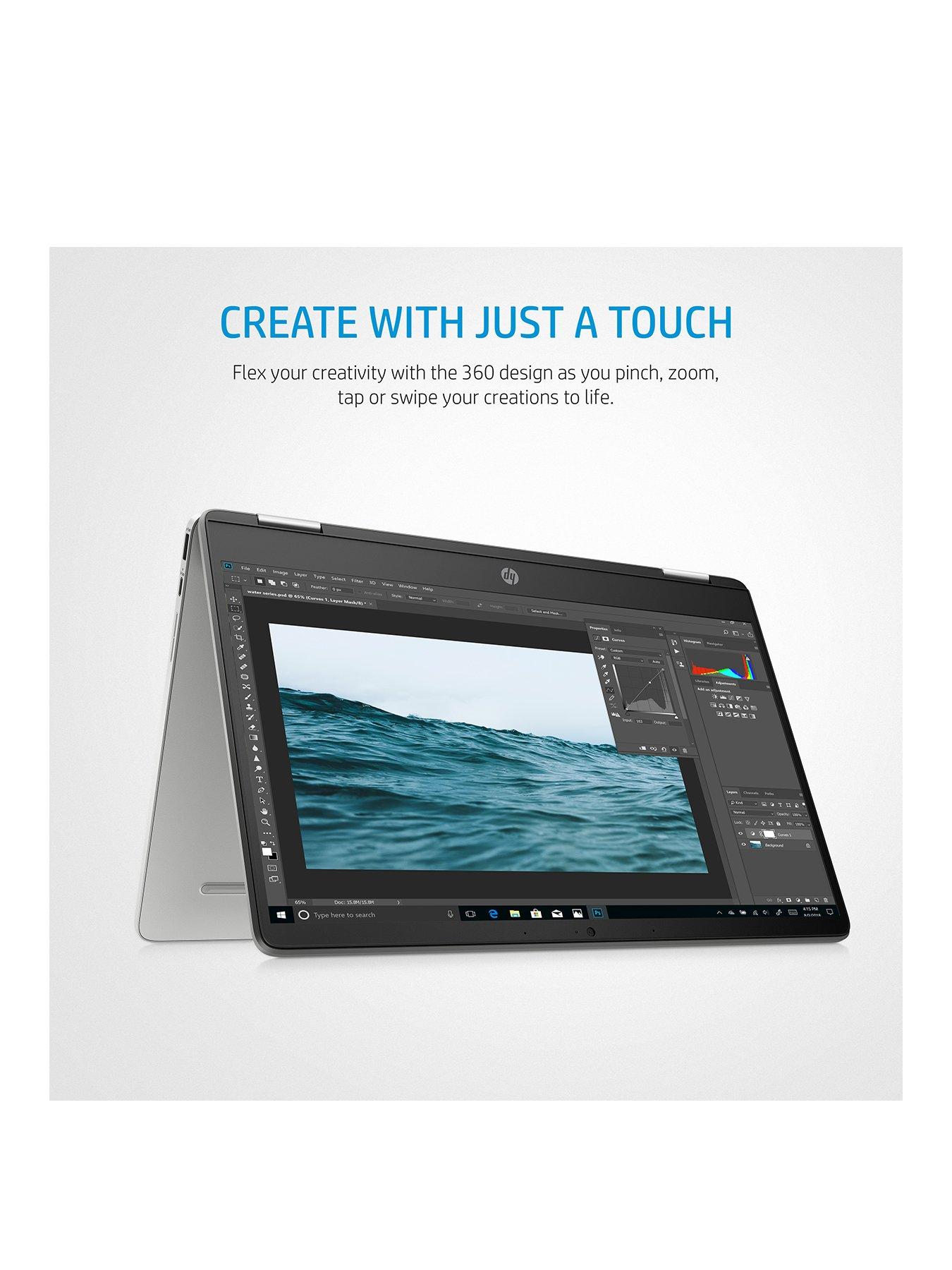 HP Chromebook x360 14aca0008na Laptop 14in FHD Touchscreen, Intel