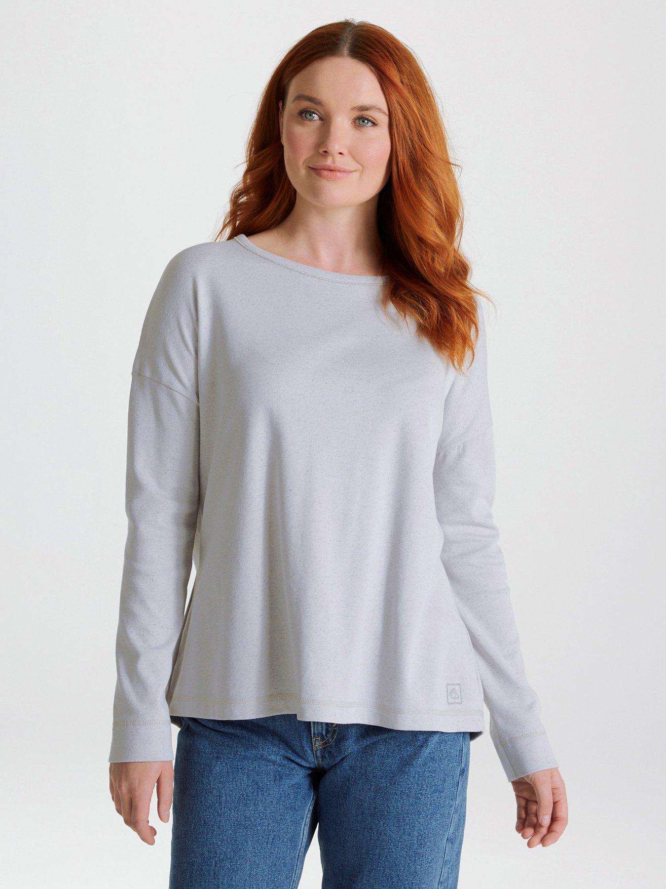Tops & T-shirts Forres Long Sleeve Top - Grey