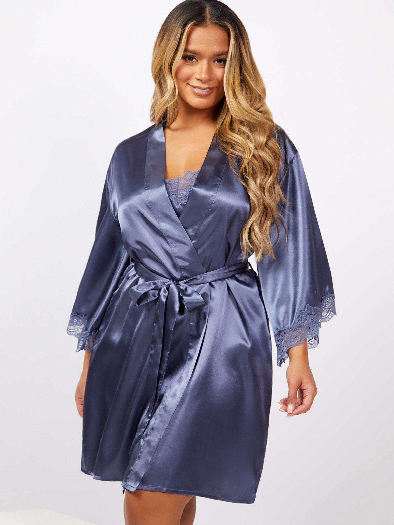 Details about   ladies NIGHTWEAR DRESSING GOWN WITH HOOD SIZE 12-14 BOUX AVENUE 