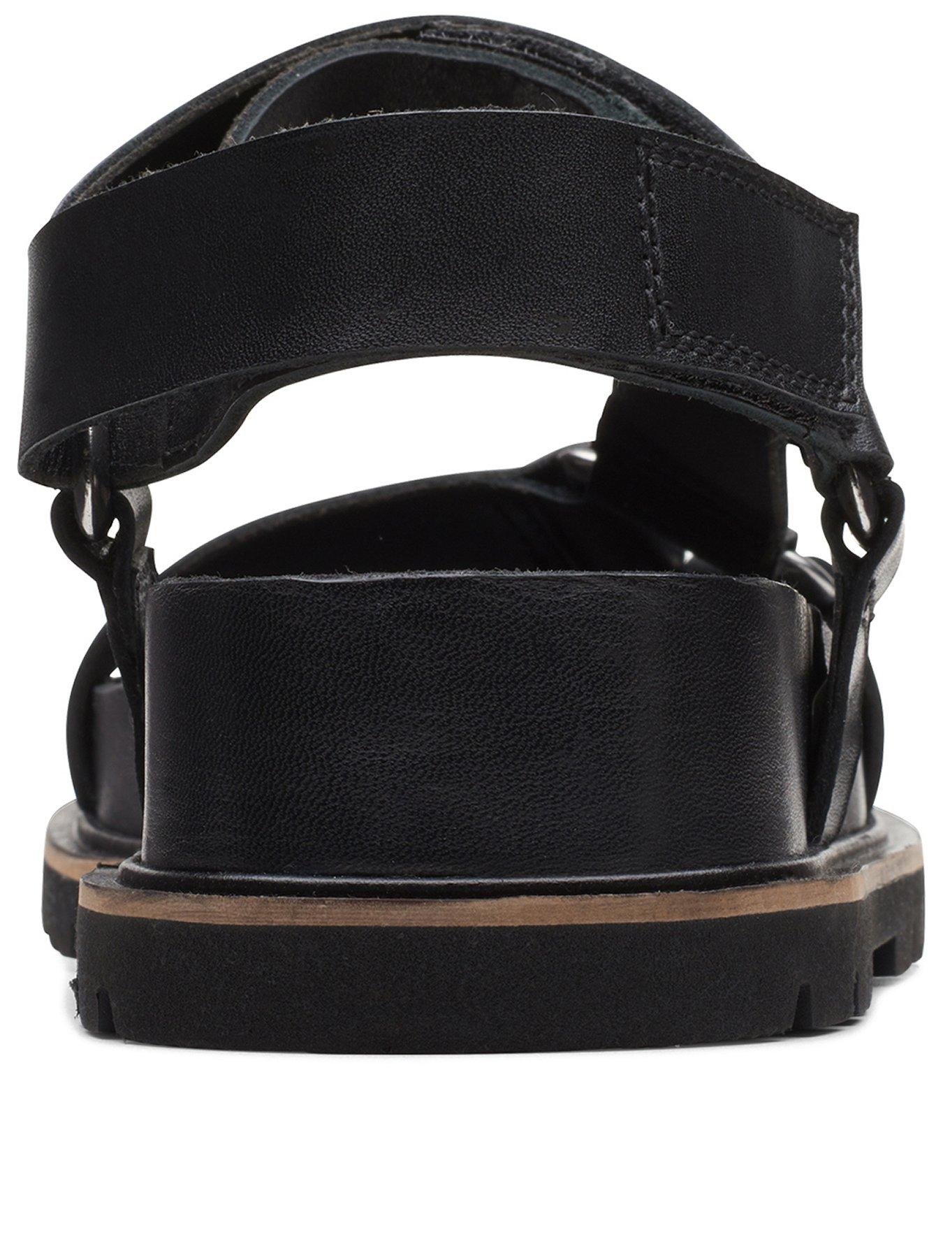 orianna sporty black leather