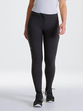 craghoppers dynamic trousers - black, black, size 8, women