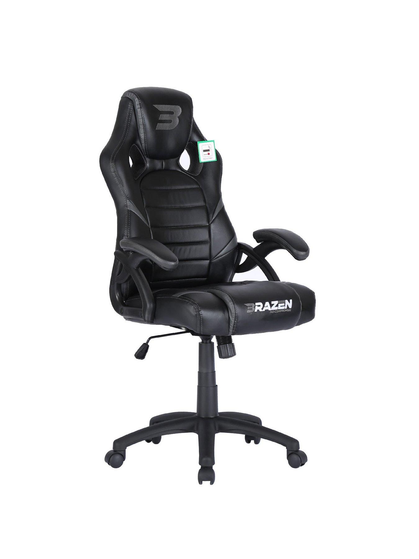 Brazen puma gaming chair blue sale