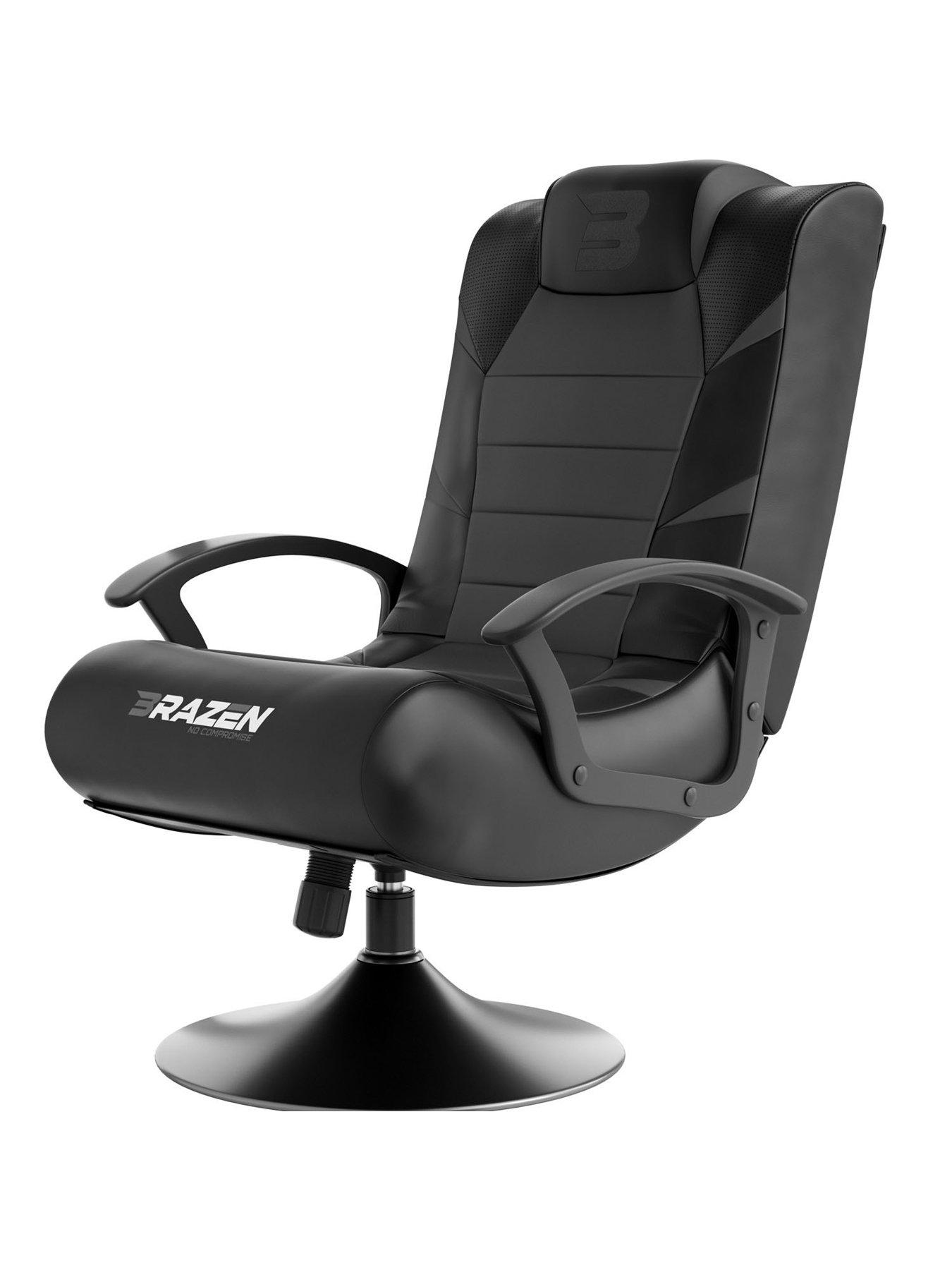 Image 5 of 5 of BraZen Pride&nbsp;2.1 Bluetooth Junior&nbsp;Gaming Chair&nbsp;-&nbsp;Black and Grey