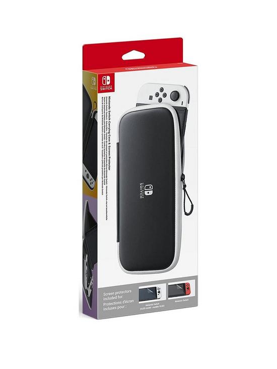 front image of nintendo-switch-oled-model-carrying-case-amp-screen-protector