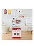  image of teamson-kids-little-chef-madrid-classic-play-kitchen-red-white