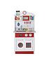  image of teamson-kids-little-chef-madrid-classic-play-kitchen-red-white