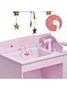 Image thumbnail 4 of 7 of Teamson Kids Olivia's Little World - Twinkle Stars Princess Baby Doll Changing Station with Storage